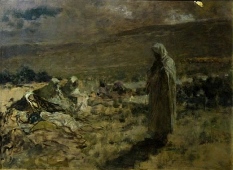 Cristo che veglia gli apostoli